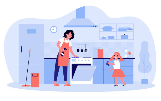 Oven cleaning